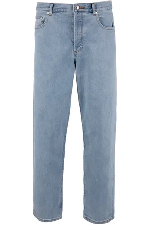 A.P.C. Heren, Jeans, Blauw, Maat: W33 Katoen