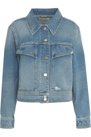 Closed Dames, Jassen, Blauw, Maat: S Denim