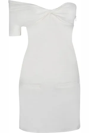 Courrèges Dames, Jurken, Wit, Maat: XS Viscose