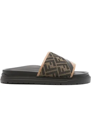 Fendi Heren, Schoenen, Veelkleurig, Maat: 42 EU Leer