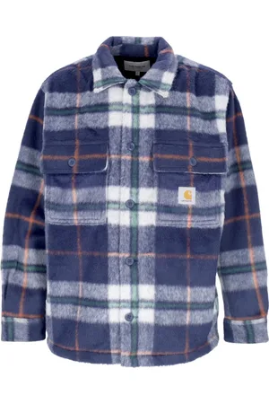 Carhartt Heren, Overhemden, Veelkleurig, Maat: S Fleece
