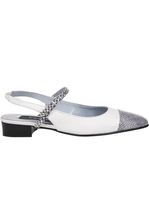 Carel Dames, Schoenen, Grijs, Maat: 40 EU Leer