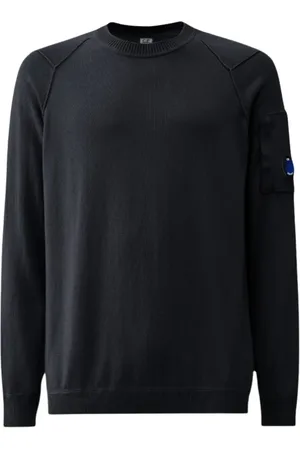 C.P. Company Heren, Truien, Blauw, Maat: XS Katoen