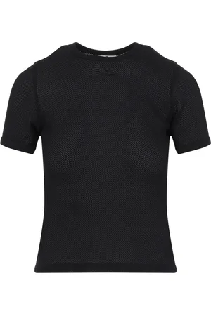 Courrèges Dames, Tops, Zwart, Maat: XS Katoen