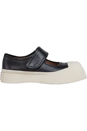 Marni Dames, Schoenen, Zwart, Maat: 39 EU Leer
