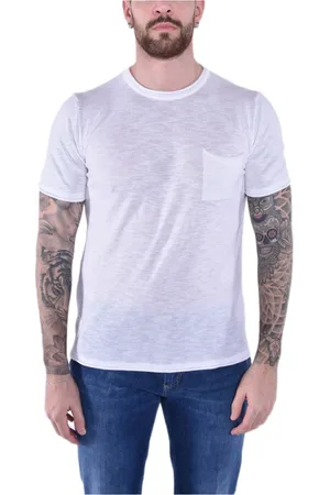 Blauer Heren, Tops, Wit, Maat: M Katoen