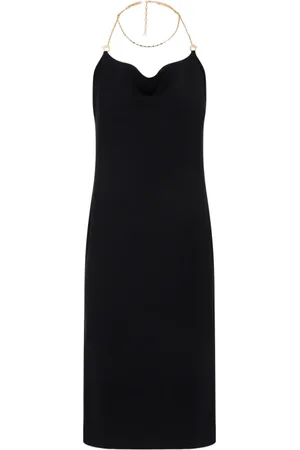 Bottega Veneta Dames, Jurken, Zwart, Maat: XS Viscose