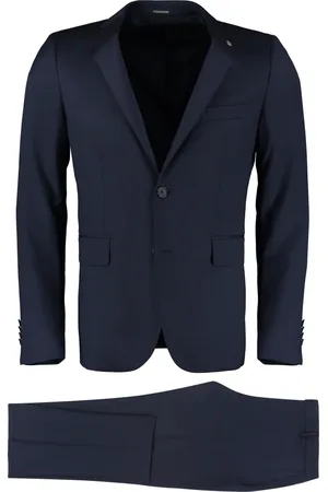 TAGLIATORE Heren, Pakken, Blauw, Maat: L Wol