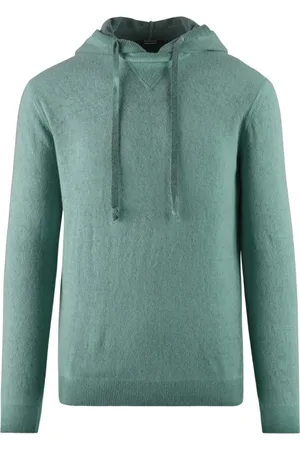 Bomboogie Heren, Sweatshirts & Hoodies, Groen, Maat: 2XL Wol
