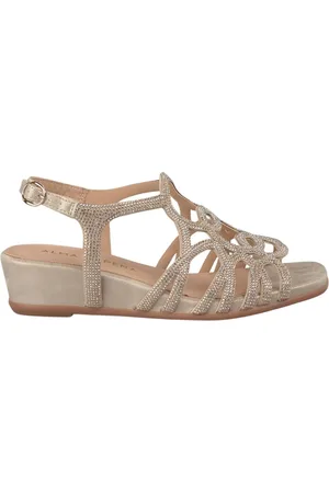 Alma en Pena Dames, Schoenen, Geel, Maat: 38 EU