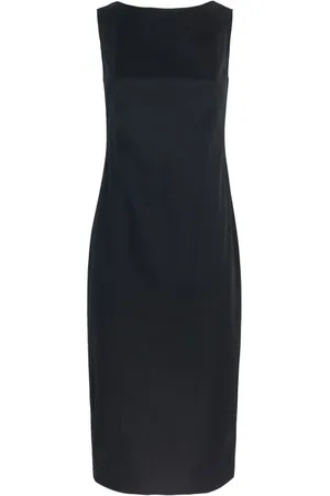 Max Mara Dames, Jurken, Zwart, Maat: XL Katoen