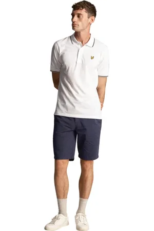 Lyle & Scott Heren, Korte broeken, Blauw, Maat: W32 Katoen