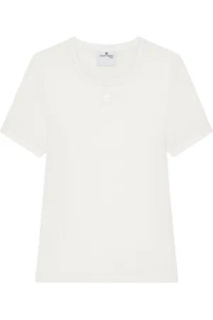 Courrèges Dames, Tops, Wit, Maat: XS Katoen