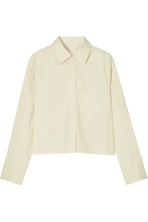 Closed Dames, Blouses & Shirts, Geel, Maat: L Katoen