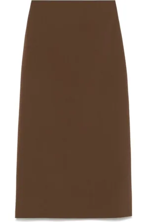 Loulou Studio Dames, Rokken, Bruin, Maat: XS