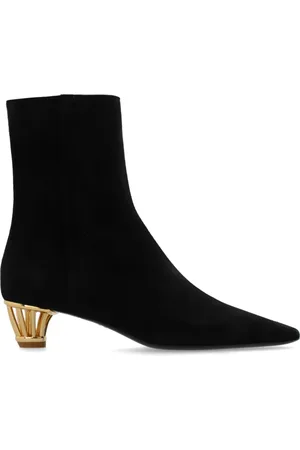 Salvatore Ferragamo Dames, Schoenen, Zwart, Maat: 38 1/2 EU Leer