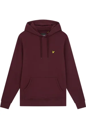 Lyle & Scott Heren, Sweatshirts & Hoodies, Rood, Maat: S Katoen
