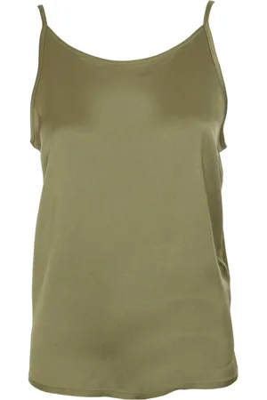 Drykorn Dames, Tops, Groen, Maat: XL Satijn