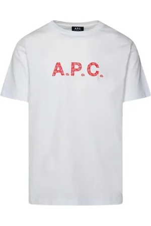 A.P.C. Heren, Tops, Wit, Maat: XL Katoen