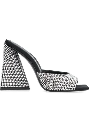 The Attico Dames, Schoenen, Zwart, Maat: 36 EU Poliester