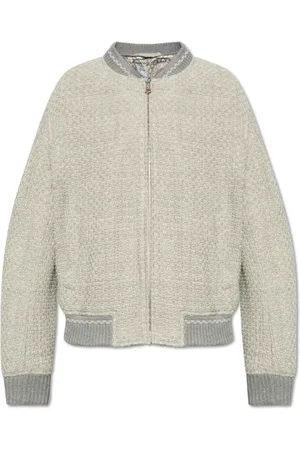 Etro Heren, Jassen, Grijs, Maat: M Wol