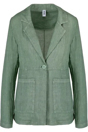 Bomboogie Dames, Jassen, Groen, Maat: S Linnen