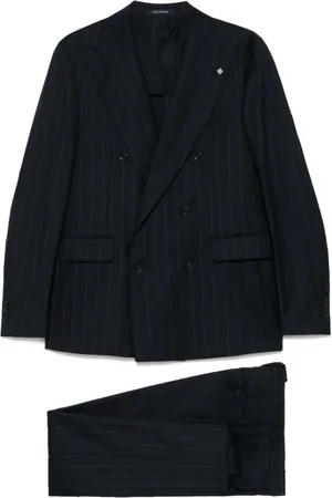 TAGLIATORE Heren, Pakken, Blauw, Maat: 2XL Wol