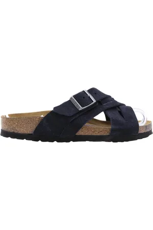 Birkenstock Heren, Schoenen, Blauw, Maat: 36 EU Synthetisch