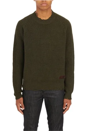 Dsquared2 Heren, Truien, Groen, Maat: L Wol
