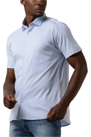 DESOTO Heren, Overhemden, Blauw, Maat: L