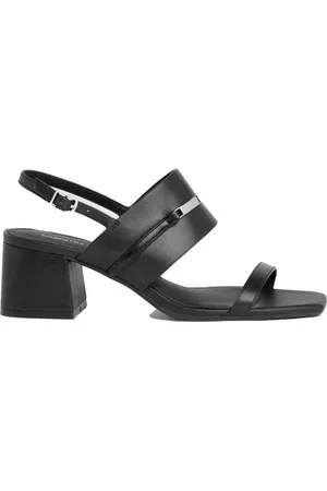 Calvin Klein Dames, Schoenen, Zwart, Maat: 38 EU Leer