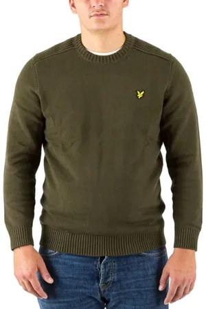Lyle & Scott Heren, Sweatshirts & Hoodies, Groen, Maat: L