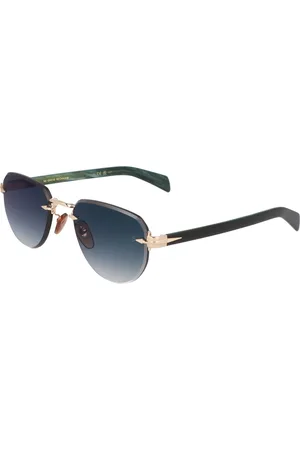 DB EYEWEAR BY DAVID BECKHAM Unisex, Accessoires, Groen, Maat: 55 MM