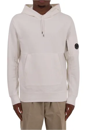 C.P. Company Heren, Sweatshirts & Hoodies, Wit, Maat: XL Katoen