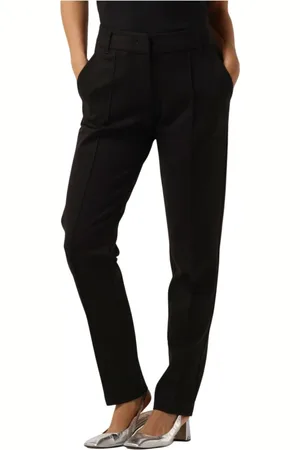 Summum Woman Dames, Broeken, Zwart, Maat: S Viscose