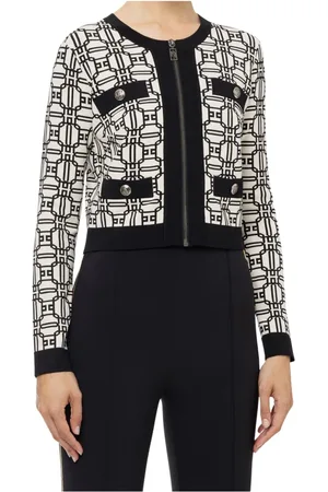 Elisabetta Franchi Dames, Truien, Zwart, Maat: S Viscose