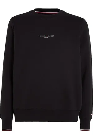 Tommy Hilfiger Heren, Sweatshirts & Hoodies, Zwart, Maat: L Poliester