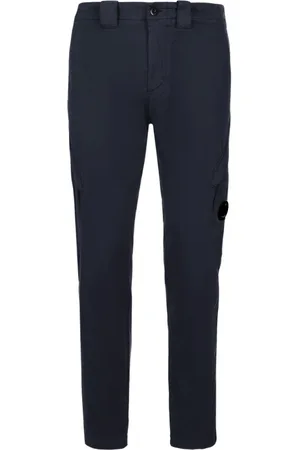 C.P. Company Heren, Broeken, Blauw, Maat: L Katoen