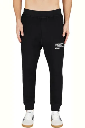 Dsquared2 Heren, Broeken, Zwart, Maat: S Katoen