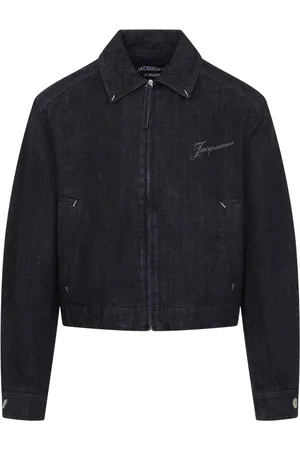 Jacquemus Heren, Jassen, Blauw, Maat: XL Katoen