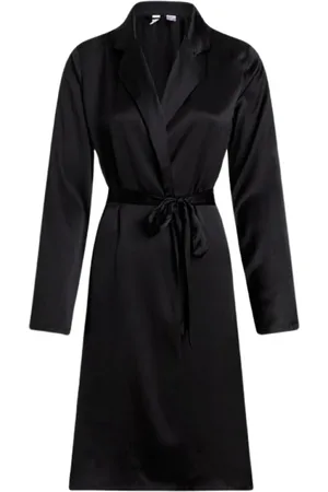 Calvin Klein Dames, Mantels, Zwart, Maat: M/L