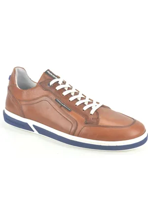 Floris van Bommel Heren, Schoenen, Bruin, Maat: 40 1/2 EU