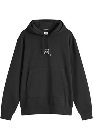 C.P. Company Heren, Sweatshirts & Hoodies, Zwart, Maat: L Fleece