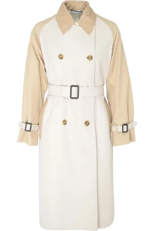 Max Mara Dames, Mantels, , Maat: S Katoen