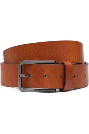Calvin Klein Heren, Accessoires, Bruin, Maat: 125 CM Leer