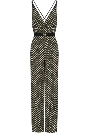 Elisabetta Franchi Dames, Jumpsuits & Playsuits, Zwart, Maat: L Viscose