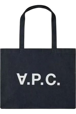 A.P.C. Dames, Tassen, Blauw, Maat: ONE Size Katoen