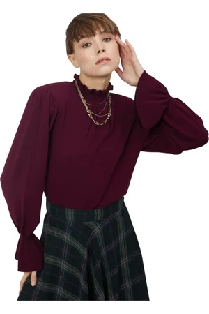 Silvian Heach Dames, Truien, Rood, Maat: M Nylon