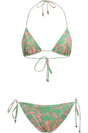 Etro Dames, Badkleding, Groen, Maat: L