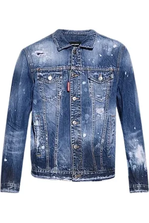Dsquared2 Heren, Jassen, Blauw, Maat: S Denim